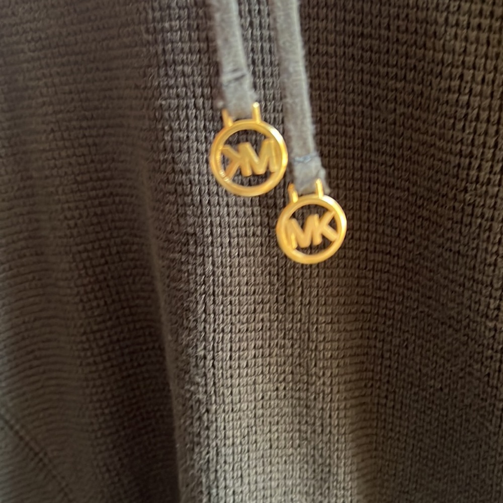 Michael Kors Hooded Green Sweater View 2